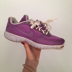 Nike Free ext. purple sneakers